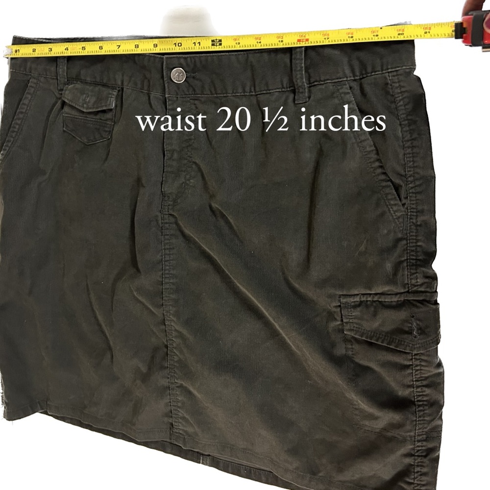 REI Women’s corduroy cargo skirt